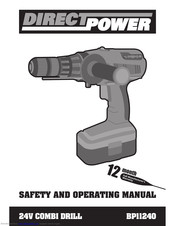 Direct Power BP11240 Safety And Operating Manual