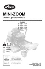 Ariens Mini-Zoom 915316-1434 Owner's/Operator's Manual