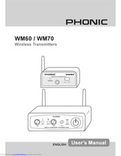 Phonic WM70 User Manual