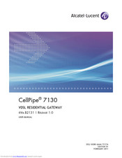 Alcatel-Lucent CellPipe 7130 User Manual