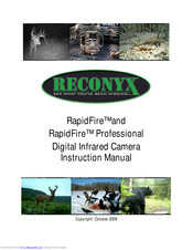 Reconyx RapidFire Instruction Manual