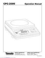 Yamato CPC-2000 Operation Manual