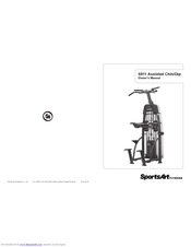SportsArt Fitness S911 Assisted Chin Owner's Manual