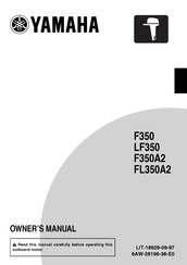 Yamaha F350A2 Owner's Manual