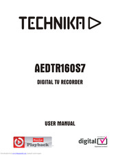 Technika AEDTR160S7 User Manual
