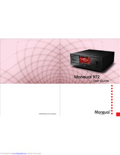 Moneual 972 User Manual