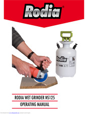 Rodia NS125 Operating Manual
