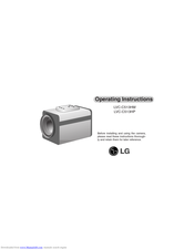 LG LVC-C513HP Operating Instructions Manual