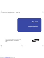 Samsung PLS-m350 User Manual