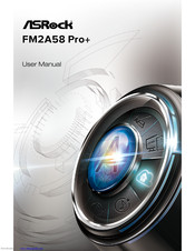 ASRock FM2A58 Pro+ User Manual