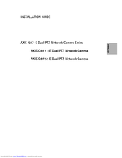 Axis Q8722-E Installation Manual