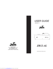JEM ZR12-AL User Manual