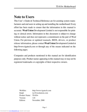 Weal Union TI-810+ User Manual