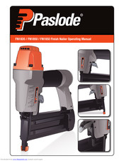 Paslode FN1650 Operating Manual