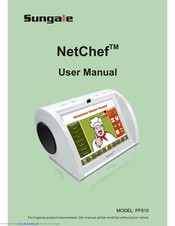 Sungale NetChef PF810 User Manual