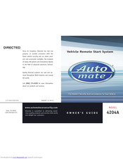 Automate 4204A Owner's Manual