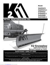 K2 SUSP8826 Instruction Manual