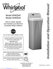 Whirlpool WHES44 Installation And Operation Manual