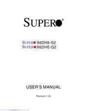 Supero SUPERX6DH8-G2 User Manual