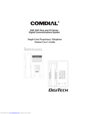 Comdial DigiTech 7701X Series User Manual
