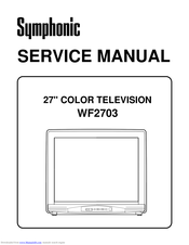 Symphonic ST27S3 Service Manual