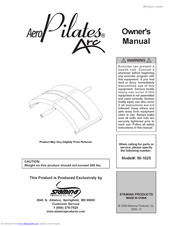 Stamina Aero Plates Arc Owner's Manual