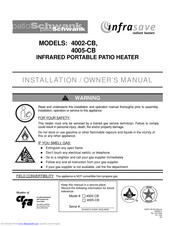 Schwank 4002-CB Installation & Owner's Manual