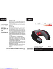 HoMedics NMSQ-200  and warranty Instruction Manual And  Warranty Information