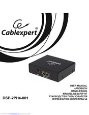 Cablexpert DSP-2PH4-001 User Manual