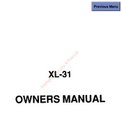 Fire Burglary XL-31 Series Owner's Manual