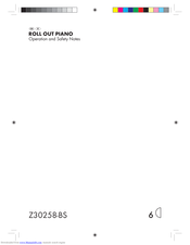 Milomex Z30258-BS Operation And Safety Notes