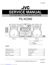JVC PC-XC350 Service Manual