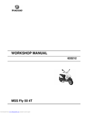 PIAGGIO MSS Fly 50 4T Workshop Manual