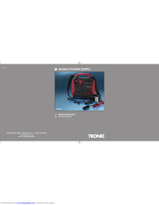 Tronic KH 3002 Operating Instructions Manual