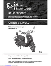 Baja motorsports RT150 Owner's Manual