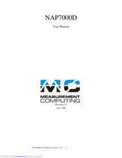 Measurement Computing NAP7000D User Manual