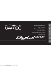 UWATEC Digital 330m User Manual