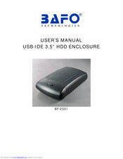 Bafo BF-2001 User Manual