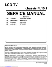 FUNAI FL10.1 Service Manual