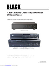 BLACK BLK-HD4E User Manual