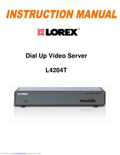 Lorex L4204T Instruction Manual