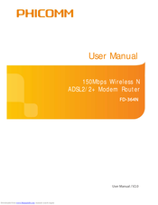 PHICOMM FD-364N User Manual