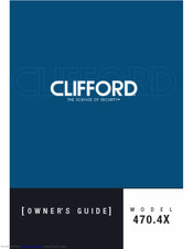 Clifford 470.4X Owner's Manual