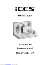 iCES IFS-300 Instruction Manual