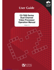 TV One C2-7000 Series User Manual