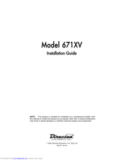 Directed Electronics 690XV Installation Manual