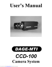 DAGE-MTI CCD-100 User Manual