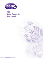 BenQ M33 User Manual