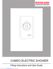Heatrae Sadia CAMEO ELECTRIC SHOWER Instructions And User Manual
