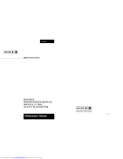 Ericsson GE MASTR II Maintenance Manual